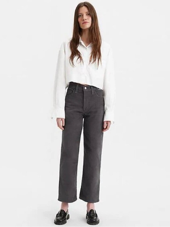 Levi's Pants - Levi’s Corduroy Ribcage Straight Ankle Jeans